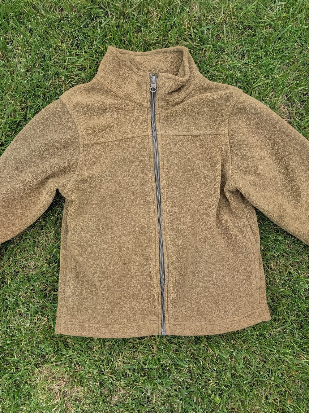 Cabela's Kids Tan Full-Zip Fleece Jacket